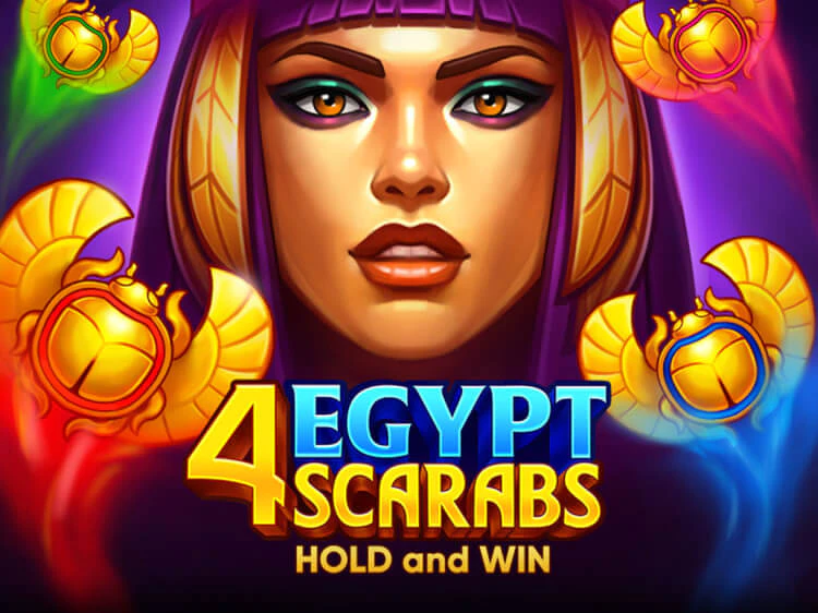 4 Egypt Scarabs